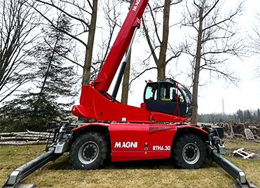 Telehandler macine